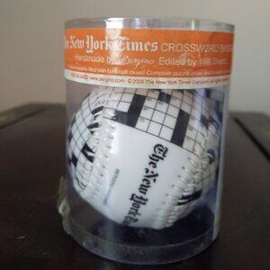 2005 New York Times crossword baseball